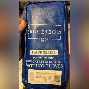 Bruce Bolt XXL Baby Blue Batting Gloves